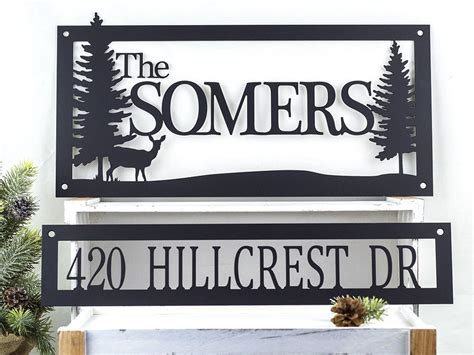 house metal signs|metal house signs made to order.